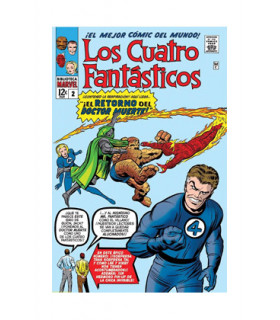 BIBLIOTECA MARVEL. LOS 4 FANTÁSTICOS 2. 1962-63. FANTASTIC FOUR 6-11 USA