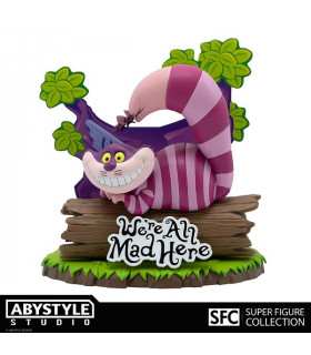 SUPER FIGURE COLLECTION CHESHIRE CAT WE'RE ALL MAD HERE - DISNEY ALICE IN WONDERLAND