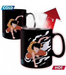 TAZA TÉRMICA LUFFY Y ACE - ONE PIECE