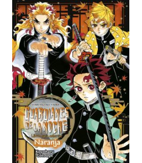 GUARDIANES DE LA NOCHE LIBRO PARA COLOREAR NARANJA