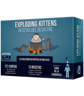 EXPLODING KITTENS RECETAS DEL DESASTRE