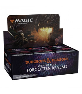 AVENTURAS EN FORGOTTEN REALMS CAJA DE SOBRES DRAFT