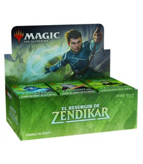 EL RESURGIR DE ZENDIKAR - ZENDIKAR RISING - CAJA DE SOBRES DE DRAFT