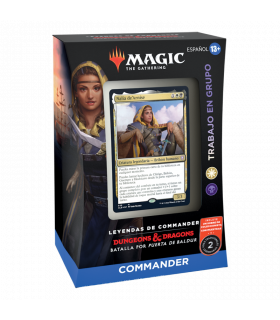 MAGIC - MAZO COMMANDER TRABAJO EN GRUPO D&D BATALLA POR PUERTA DE BALDUR