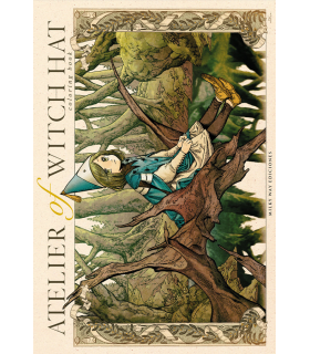 ATELIER OF THE WITCH HAT COLORING BOOK