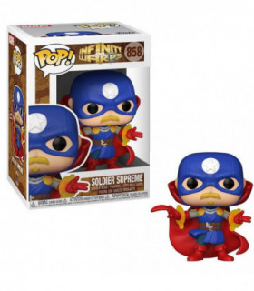FUNKO POP! MARVEL - INFINITY WARPS - SOLDIER SUPREME 858