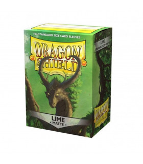 FUNDAS DRAGON SHIELD MATTE LIME