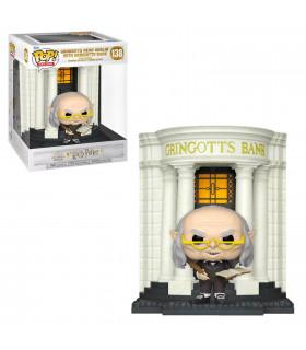 FUNKO POP! HARRY POTTER - GRINGOTTS HEAD GOBLIN WITH GRINGOTTS BANK 138