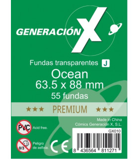 FUNDAS GENX OCEAN PREMIUM 63.5X88 MM (55)