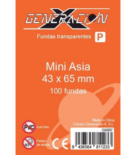 FUNDAS GENX MINI ASIA 43X65 MM (100)
