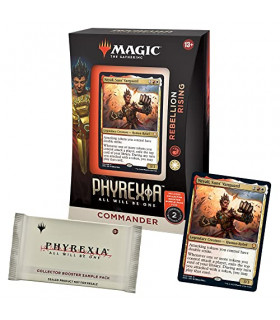 PIREXIA: TODOS SERAN UNO Commander Deck Rebellion Rising INGLÉS 2 Phyrexia: All Will Be One