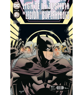 LIGA DE LA JUSTICIA CONTRA LA LEGIÓN DE SUPERHÉROES NÚM. 3 DE 6
