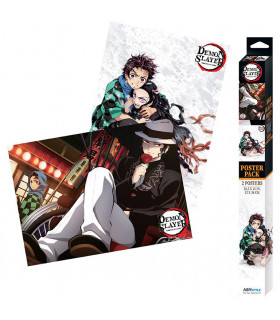 DEMON SLAYER SET 2 CHIBI POSTERS SERIES 3 (52x38cm)