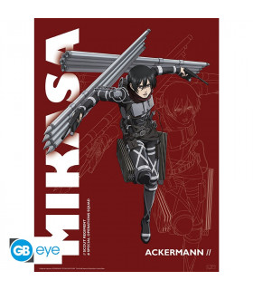 ATTACK ON TITAN SET 2 CHINI POSTERS SET 1 (52x38cm)