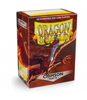FUNDAS DRAGON SHIELD CRIMSON MATTE