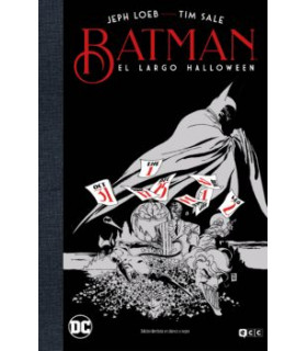 BATMAN: EL LARGO HALLOWEEN - EDICIÓN DELUXE LIMITADA BLANCO Y NEGRO
