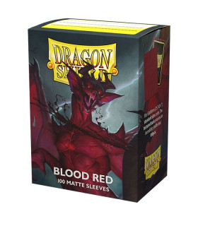 FUNDAS DRAGON SHIELD BLOOD RED MATTE