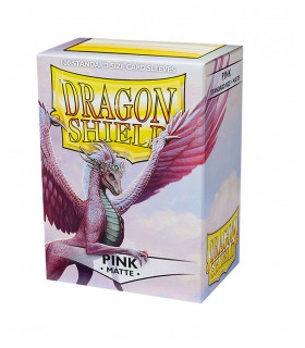 FUNDAS DRAGON SHIELD PINK MATTE