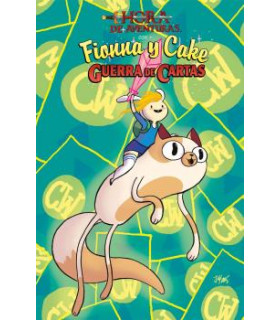 HORA DE AVENTURAS CON FIONNA Y CAKE. GUERRA DE CARTAS