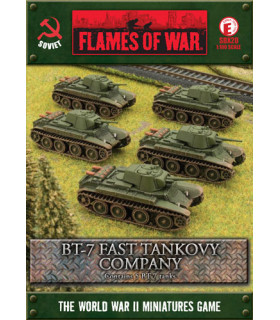 FLAMES OF WAR BT-7 FAST TANKOVY COMPANY
