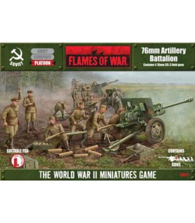 FLAMES OF WAR 76MM ARTILLERY BATTALION