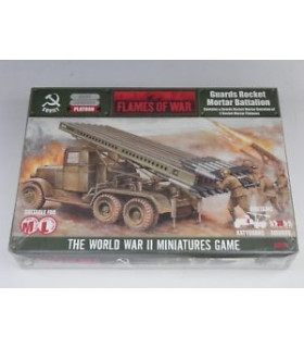 FLAMES OF WAR GUARD ROCKET MORTAR BATTALION