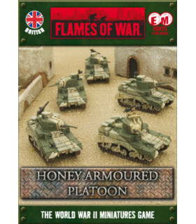 FLAMES OF WAR HONEY ARMOURED PLATOON