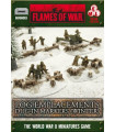 FLAMES OF WAR LOG EMPLACEMENTS DUG-IN MARKERS (WINTER)