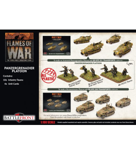 FLAMES OF WAR PANZERGRENADIER PLATOON