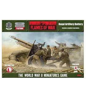 FLAMES OF WAR ROYAL ARTILLERY BATTERY