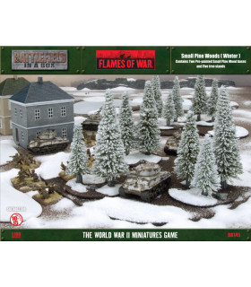 FLAMES OF WAR SMALL PINE WOOD (WINTER)