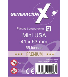 FUNDAS GENX MINI USA PREMIUM 41X63 MM (55)