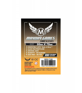 FUNDAS MAYDAY CUSTOM 50X75 (100)