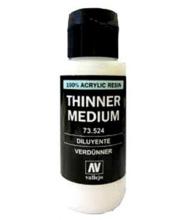 Vallejo Thinner Medium 73.524 Diluyente 60ml