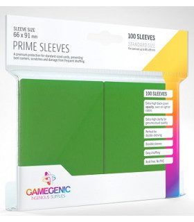 GAMEGENIC PRIME SLEEVES GREEN