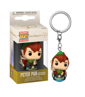 LLAVERO POCKET POP DISNEY WORLD 50TH PETER PAN