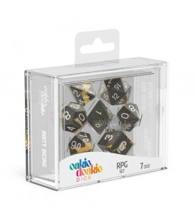 OAKIE DOAKIE DADOS RPG SET ENCLAVE - AMBAR (7)