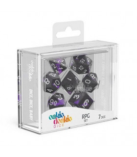 OAKIE DOAKIE DADOS RPG SET ENCLAVE - AMETHYST 2 (7)