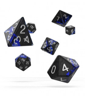 OAKIE DOAKIE DADOS RPG SET ENCLAVE - SAPPHIRE (7)