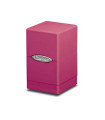 SATIN TOWER DECK BOX -BRIGHT PINK (ROSA BRILLANTE)