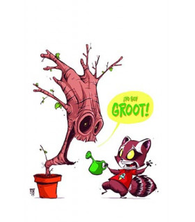 MARVEL YOUNG ADULTS. MAPACHE COHETE Y GROOT 01 BROTES VERDES