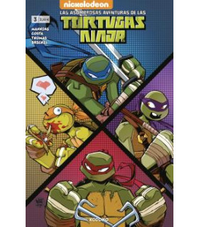 LAS ASOMBROSAS AVENTURAS DE LAS TORTUGAS NINJA NÚM. 03