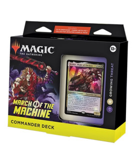 MARCH OF THE MACHINE BARAJA COMMANDER GROWING THREAT (Inglés)