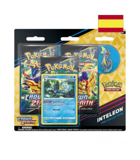 Caja Pin Collection Display (inteleon) Espada Y Escudo 12.5 Español. Pokemon TCG
