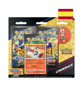 Caja Pin Collection Display (cinderace) Espada Y Escudo 12.5 Español. Pokemon TCG