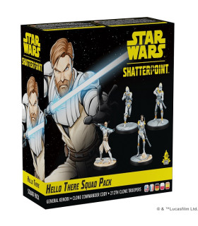 STAR WARS SHATTERPOINT HELLO THERE GENERAL OBI-WAN KENOBI SQUAD PACK