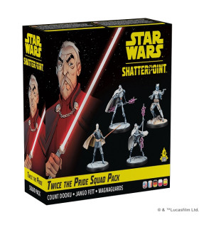 STAR WARS SHATTERPOINT TWICE THE PRIDE COUNT DOOKU SQUAD PACK