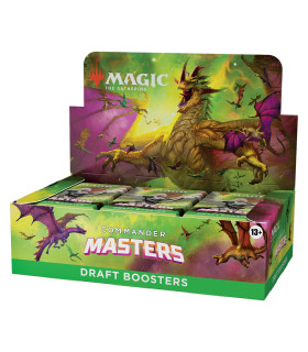 DRAFT BOOSTER BOX COMMANDER MASTERS ENG