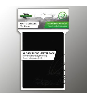 BLACKFIRE - STANDARD SLEEVES – BLACK (50)