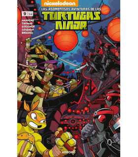 LAS ASOMBROSAS AVENTURAS DE LAS TORTUGAS NINJA NÚM. 09